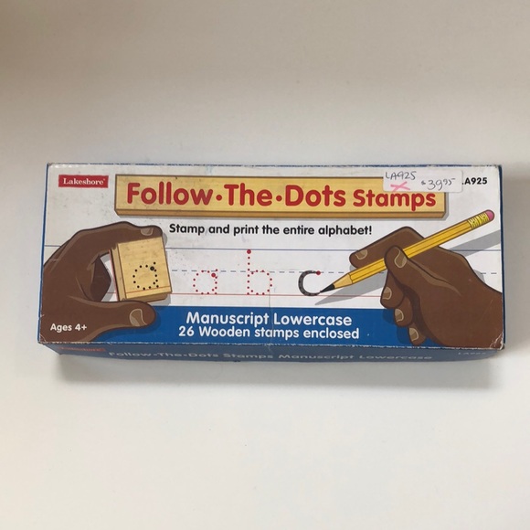 Follow the Dots Stamps - Lowercase - Picture 1 of 14